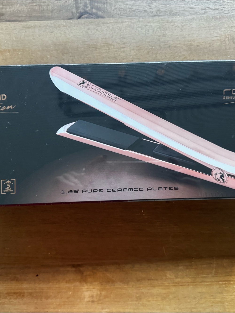 Pink Ceramic Hair Straightener - Unknown Brand